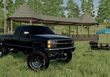 Мод Chevrolet K2500 (1990) версия 1.0.0.0 для Farming Simulator 2022 (v1.13.x)
