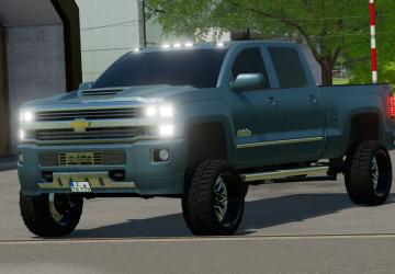 Мод Chevrolet Silverado 2017 версия 1.0.0.0 для Farming Simulator 2022
