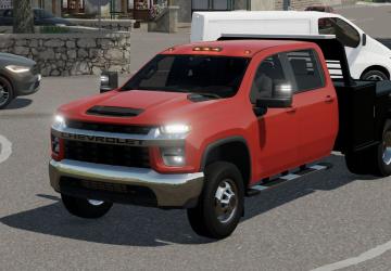 Мод Chevrolet Silverado 3500 2020 версия 1.0.0.0 для Farming Simulator 2022