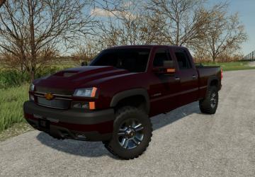 Мод Chevrolet Silverado Crew Cab Duramax версия 1.0.0.0 для Farming Simulator 2022