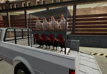 Мод Chicken Transport Crate версия 1.0.0.0 для Farming Simulator 2022