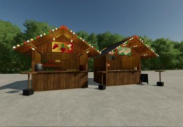 Мод Christmas Market версия 1.1.0.0 для Farming Simulator 2022