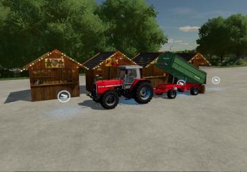 Мод Christmas Market версия 1.1.0.0 для Farming Simulator 2022