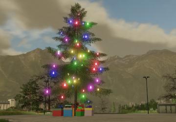 Мод Christmas Trees Pack версия 1.0.1.0 для Farming Simulator 2022