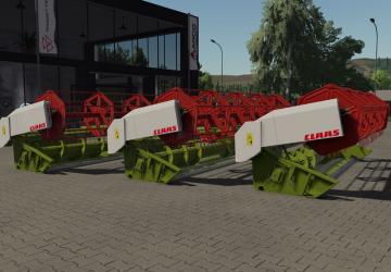 Мод Claas C450-C600 Headers Pack версия 1.1.0.0 для Farming Simulator 2022