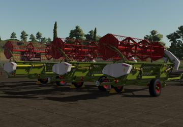 Мод Claas C450-C600 Headers Pack версия 1.0.0.0 для Farming Simulator 2022