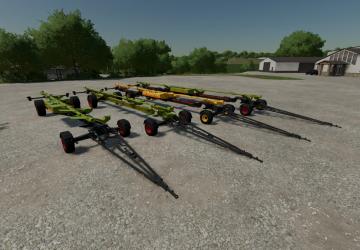 Мод CLAAS Header Trailer Pack версия 1.0.0.0 для Farming Simulator 2022