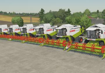 Мод Claas Lexion 500 Series версия 1.0.0.0 для Farming Simulator 2022