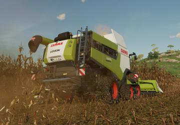 Мод Claas Lexion 8900-5300 версия 1.4.0.0 для Farming Simulator 2022