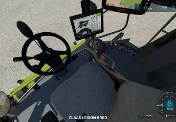 Мод Claas Lexion 8900 modded версия 1.0.0.1 для Farming Simulator 2022