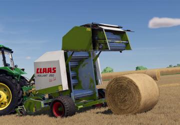 Мод Claas Rollant 250 Roto Cut версия 1.0.0.0 для Farming Simulator 2022