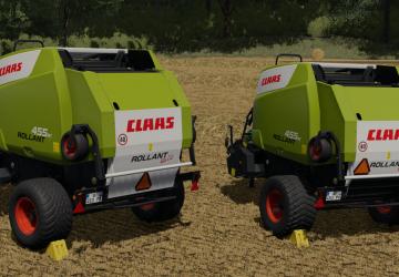 Мод Claas Rollant 455 RC версия 1.1 для Farming Simulator 2022