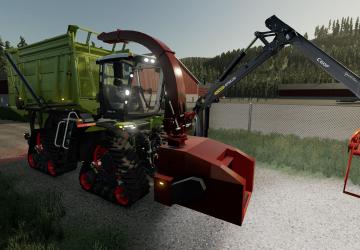 Мод Claas Xerion Wood Crusher версия 1.0.0.0 для Farming Simulator 2022 (v1.8.2)