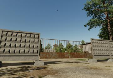 Мод Concrete Fence PO-2 версия 1.0.0.0 для Farming Simulator 2022
