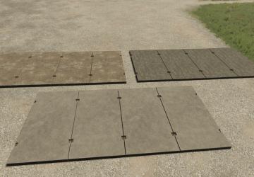 Мод Concrete Slabs версия 1.0.0.0 для Farming Simulator 2022