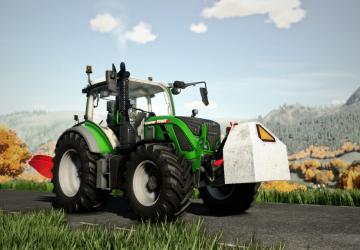 Мод Concrete Weight Pack версия 1.0.0.0 для Farming Simulator 2022