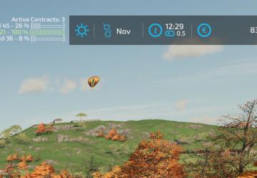Мод Contract HUD версия 1.0.0.0 для Farming Simulator 2022