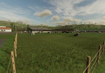 Мод Cow Barn With Pasture версия 1.1.0.0 для Farming Simulator 2022