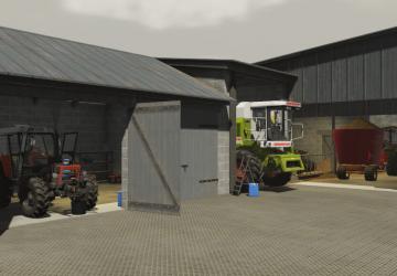 Мод Cowshed With Garage версия 1.0.0.0 для Farming Simulator 2022