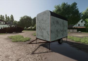 Мод Decorative Construction Trailer (Prefab*) v1.0.0.0 для Farming Simulator 2022