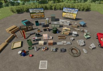 Мод Decorative Details Pack версия 1.2.0.0 для Farming Simulator 2022