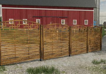 Мод Decorative Wooden Fence версия 1.0.0.0 для Farming Simulator 2022