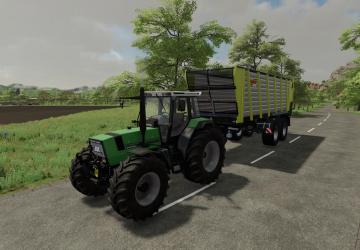 Мод Deutz-Fahr AgroStar 6.61 версия 2.0.0.0 для Farming Simulator 2022