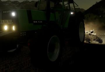 Мод Deutz-Fahr DX 120 версия 1.0.0.1 для Farming Simulator 2022