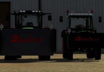 Мод Diesel horse weight версия 1.0.0.0 для Farming Simulator 2022