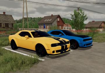 Мод Dodge Challenger Widebody 2020 версия 1.0.0.0 для Farming Simulator 2022