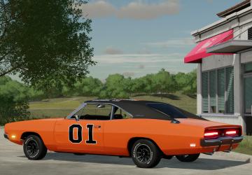 Мод Dodge Charger 1969 версия 1.0.0.0 для Farming Simulator 2022 (v1.2x)