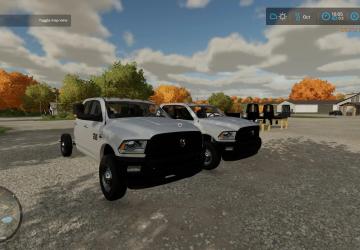 Мод Dodge Ram 2014 версия 1.0 для Farming Simulator 2022