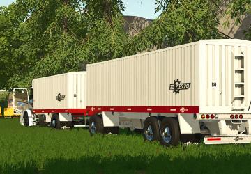 Мод ElFierro 3 Axle Trailer версия 1.0.0.0 для Farming Simulator 2022