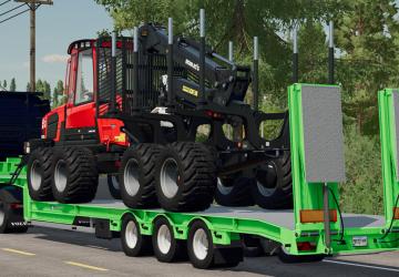 Мод Euro Low Loader Platform версия 1.0.0.0 для Farming Simulator 2022