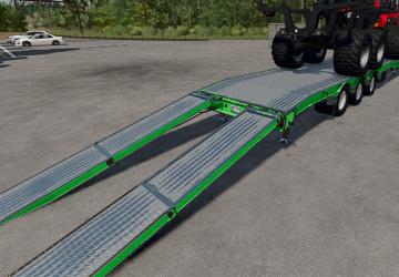 Мод Euro Low Loader Platform версия 1.0.0.0 для Farming Simulator 2022