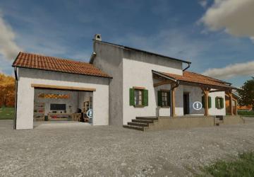 Мод European farmhouse версия 1.0 для Farming Simulator 2022