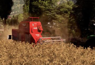 Мод Fahr M66T Trailed Combine версия 1.0.0.0 для Farming Simulator 2022