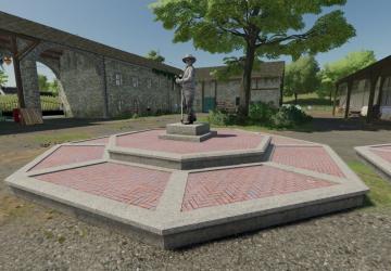 Мод Farmer Statue версия 1.0.0.0 для Farming Simulator 2022