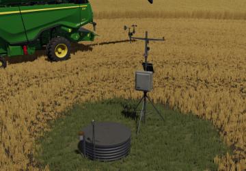 Мод Field Weather Station версия 1.0.0.1 для Farming Simulator 2022