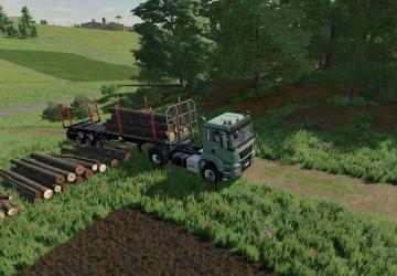 Мод Fliegl Timber Runner Autoload Wood версия 1.0.0.0 для Farming Simulator 2022 (v1.2.0.0)