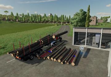 Мод Fliegl Timber Runner Autoload Wood версия 1.0.0.0 для Farming Simulator 2022 (v1.2.0.0)