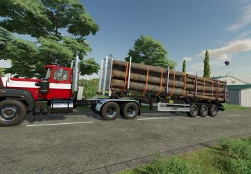 Мод Fliegl Timber Runner Autoload Wood версия 1.0.0.0 для Farming Simulator 2022 (v1.2.0.0)