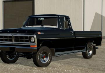 Мод Ford F100 1972 версия 2.1.0.0 для Farming Simulator 2022 (v1.6x)