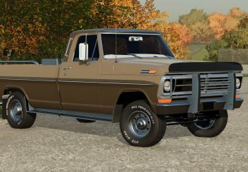 Мод Ford F100 1972 версия 2.1.0.0 для Farming Simulator 2022 (v1.6x)