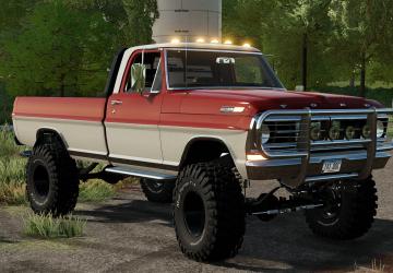 Мод Ford F250 1970 версия 1.0.0.1 для Farming Simulator 2022 (v1.7x)