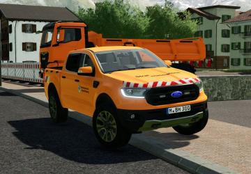 Мод Ford Ranger 2019 версия 1.0.0.0 для Farming Simulator 2022