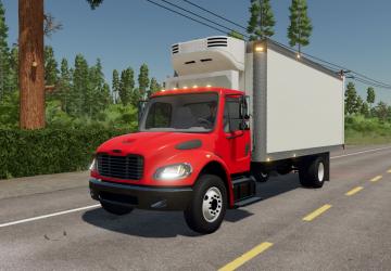Мод Freightliner M2 Refrigerator версия 1.0.0.0 для Farming Simulator 2022