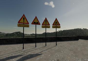 Мод French Temporary Signs версия 1.1.0.0 для Farming Simulator 2022