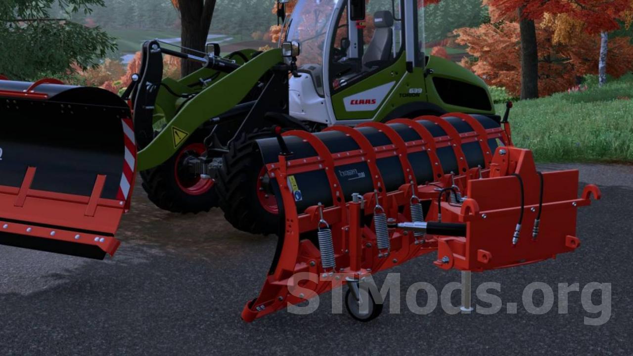 Скачать мод Front Loader Snow Plow Bema 1100 версия 1000 для Farming Simulator 2022 9733