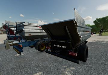 Мод Fuhrmann Bulk Trailers версия 1.0.0.0 для Farming Simulator 2022